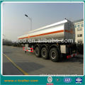 China low price of water tanker truck trailer 3 axles fuel tanker for tractor head